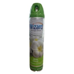 48 Pieces 10OZ WIZARD Air Freshener WHITE FLORAL - Air Fresheners