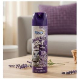 48 Pieces 12OZ WIZARD AERO SPARY LAVENDER - Air Fresheners