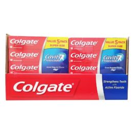 40 Wholesale 8oz 5-Piece Colgate Toothpaste Regular Cavity