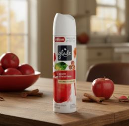 36 Pieces 7.3OZ GLADE AEROSOL APPLE CINNAMON - Air Fresheners