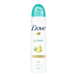 Wholesale Footwear 150ml DOVE BODYSPRAY PEAR & ALOE VERA