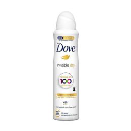 Wholesale Footwear 150ML DOVE Body Spray INVIsible DRY For Women