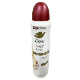 Wholesale Footwear 150ML DOVE Body Spray 48H CALENDOLA OIL & VITAMIN E Women