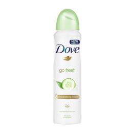 Wholesale Footwear 250ml DOVE Body Spray GO FREsh CUCUMBER For Women