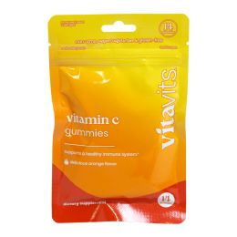 24 pieces Vitamin 14ct Gummies Adult Vitamin C Expiry Date 04/2028 In 24pc Pdq Display Peggable Bag Vita Globe - Personal Care Items