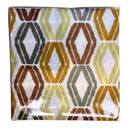 48 Pieces 13"x13" Ikat Design Napkin 40-Piece - Tissue Paper