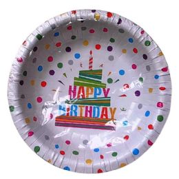 24 Pieces 14oz Birthday Design Paper Bowl 24-Piece - Disposable Plates & Bowls