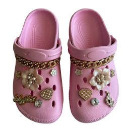 Wholesale Footwear Women's Rhinestone Charm Clog (6-10)