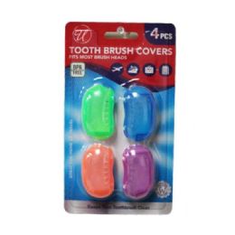 Wholesale Footwear 4-Piece TOOTHBRUSH COVERS