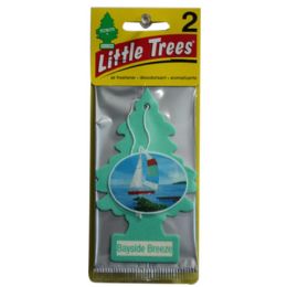 36 Pieces 2-Piece Little Trees Bayside Breeze - Air Fresheners