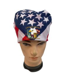 24 Pieces United States 250th Anniversary Usa Flag Bandana - Bandanas