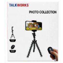 12 pieces Talk Works Flex Swivel Tripod With Shutter Remote - Store