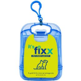 18 pieces It’s A Fixx Mini Travel Pet First Aid Kit For Minor Emergencies - Store