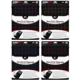 24 pieces Mobile Edge Neogrid 10" Neoprene Tablet Sleeve In Assorted Colors - Store