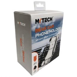 12 pieces Mitech Novelty Bear Shaped Car Vent Mount In Silver - Store