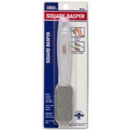 60 pieces Sassi Stainless Steel Foot Rasp & Callus Remover In Assorted Colors - Store