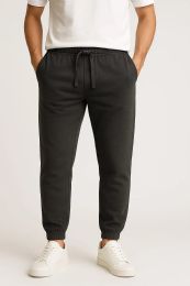 12 Pieces Men Classic Heavyweight Premium Jogger Sweatpants D.gray S-2xl - Mens Sweatpants