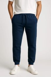 12 Pieces Men Classic Heavyweight Premium Jogger Sweatpants Navy S-2xl - Mens Sweatpants