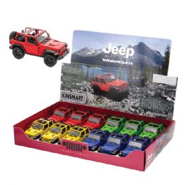 144 pieces Die Cast Pullback Jeep Wrangler - Car, Planes, Trains & Bikes
