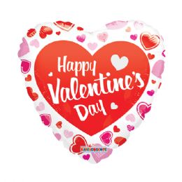 100 pieces Happy Valentine's Day Foil Balloon - Balloons & Balloon Holder