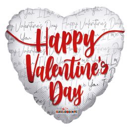100 pieces Valentines Day Letterings Foil Balloon - Balloons & Balloon Holder