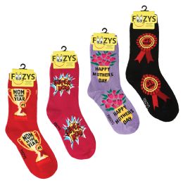 300 pieces Women's Crew Socks - Mother's Day Assortment - Womens Crew Sock