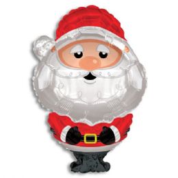100 pieces Santa Claus Jumbo Foil Balloon - Balloons & Balloon Holder