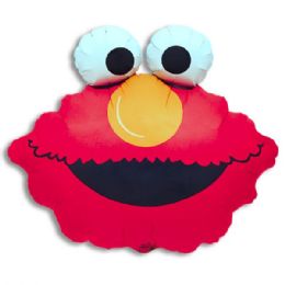100 pieces Jumbo Foil Licensed Balloon - Elmo - Balloons & Balloon Holder