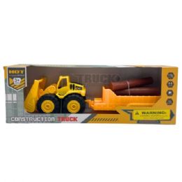 4 pieces Construction Truck Service Vehicle Toy Assortment - Car, Planes, Trains & Bikes