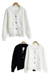 24 Pieces of Longsleeve V-Neck Button Front Cardigan