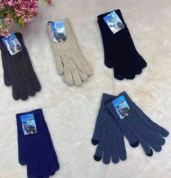 36 Pairs Touchscreen Knit Gloves Adult Size - Winter Sets Scarves , Hats & Gloves