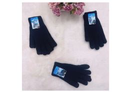 36 Pieces Touchscreen Gloves Adult Size Black - Winter Sets Scarves , Hats & Gloves