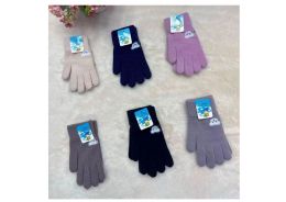 36 Pieces Winter Bear Pattern Gloves Kids Size - Winter Sets Scarves , Hats & Gloves