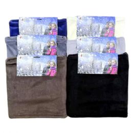 24 Wholesale Unisex Assorted Colors Neck Warmer