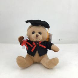 12 Pieces 7-Inch Classic Toffee Graduation Teddy Bear - Graduation