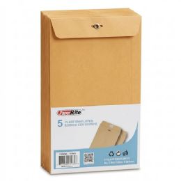 48 Pieces 6x9 Clasp Envelopes 5-Count - School and Office Supply Gear