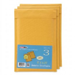 48 Pieces 6x9.25 Bubble Mailers 3-Count - School and Office Supply Gear