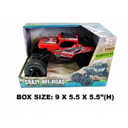 6 pieces Extreme Sport Off Road Toy Truck - Car, Planes, Trains & Bikes