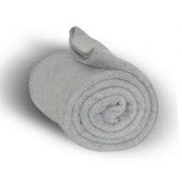 24 Wholesale Fleece Blankets/throw - Heather