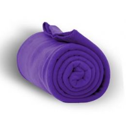 20 Pieces Fleece Blankets/throw - Purple - Fleece & Sherpa Blankets