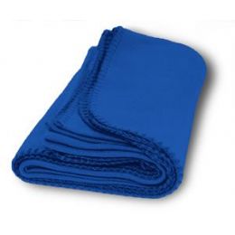 30 Pieces Promo Fleece Blanket / Throws - Royal - Fleece & Sherpa Blankets