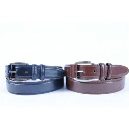 48 Pieces Mens Genuine Leather Belt - Mens Belts