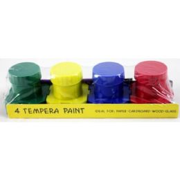 48 Wholesale Assorted Color Tempera Paint