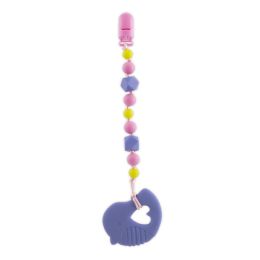 16 pieces Nuby Silicone Beaded Pacifinder With Bonus Teether - Bird - Baby Accessories