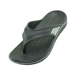 Wholesale Footwear Women's Outdoor Light Weight Thong Sandals Black 6-11