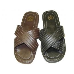 60 Wholesale Boys' X-Band Slippers