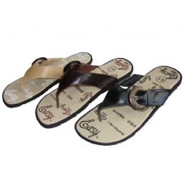 24 Pairs Men Thong Sandal - Men's Flip Flops and Sandals