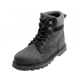 12 Units of Men's "himalayans 6 Inches Nubuck Insulated Leather Upper With Steel Toe Work Boots - Men's Work Boots