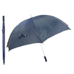 60 Pieces Wind Resistance Jumbo Umbrella Black Only - Umbrellas & Rain Gear