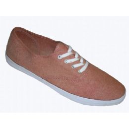 24 of Ladies' Chambray Lace Up 6-10